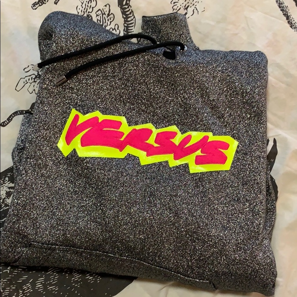 Versus by Versace glitter hoodie - men’s small